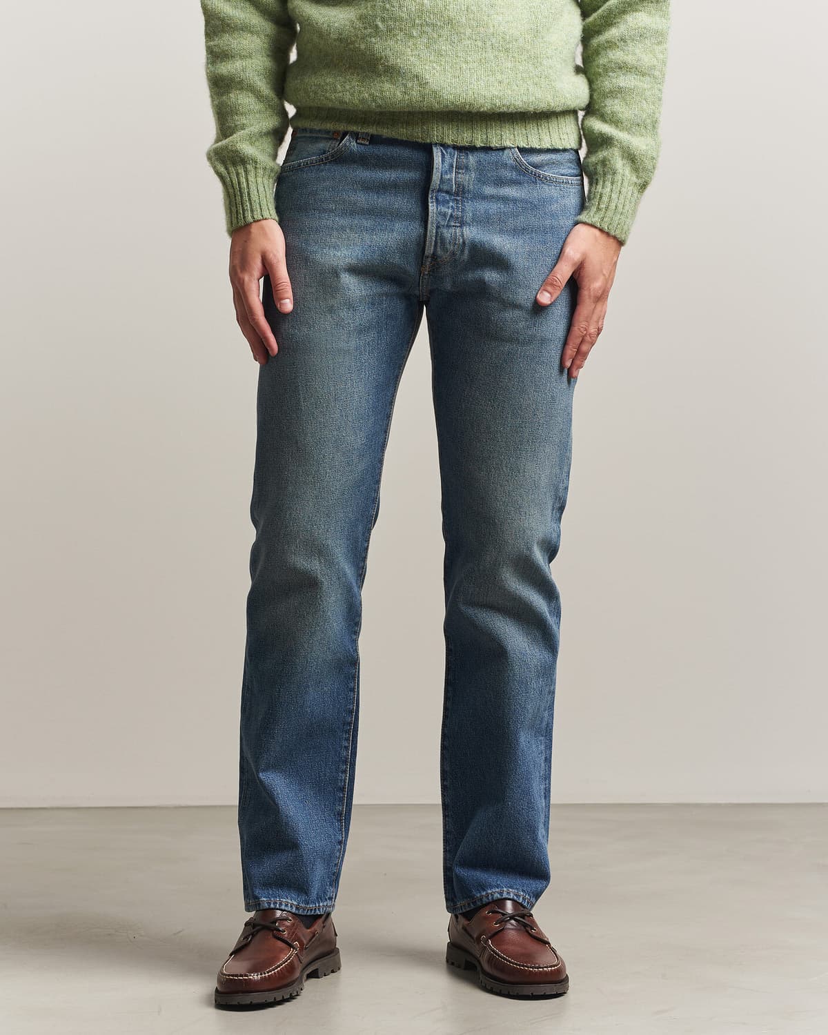 Levi's 501 Original Jeans A Soft Spot men W32L32 Blå