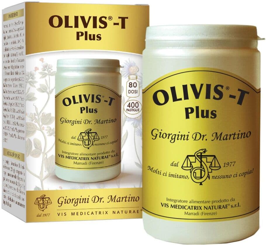 DR.GIORGINI SER-VIS Srl OLIVIS-T PLUS PASTIGLIE 200G