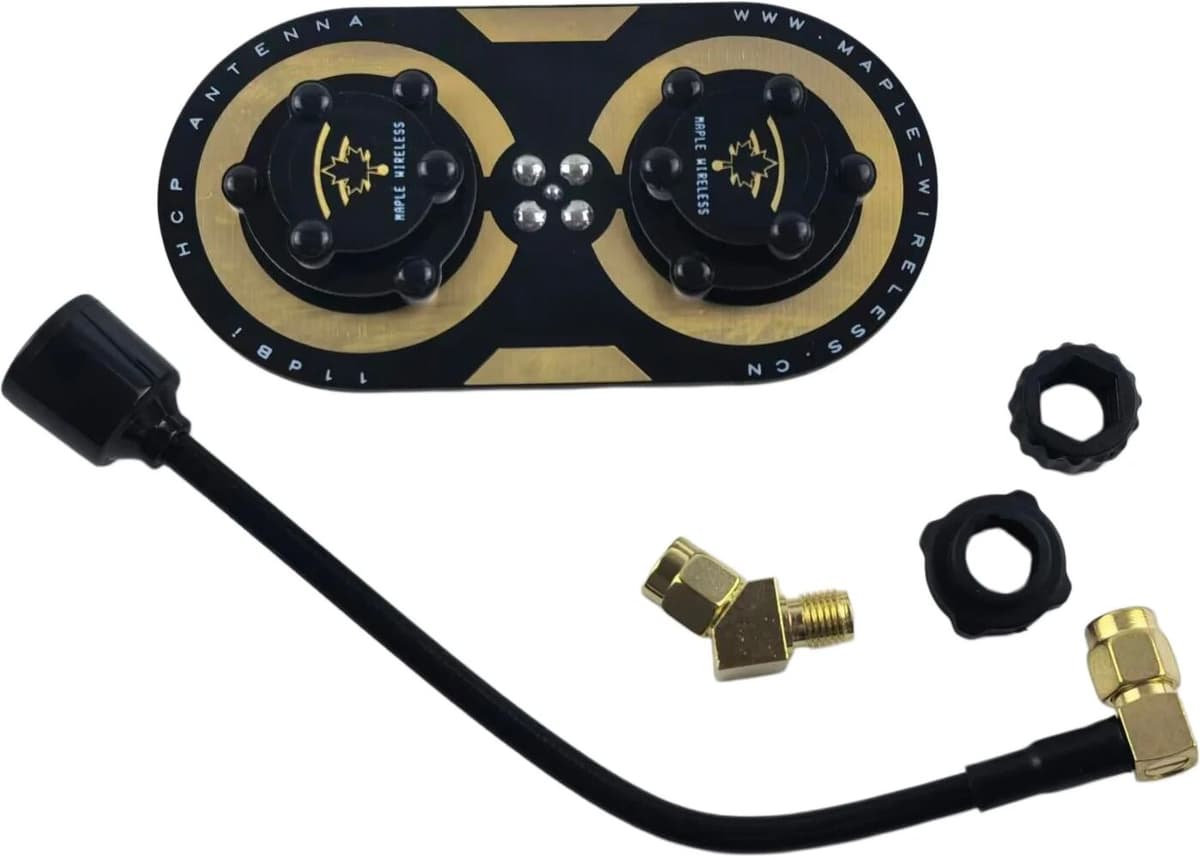 NONE Maple Wireless Antenna 11dbi 5.8GHz SMA Circular Polarized FPV Antenna KIT Fatshark SKYZONE Monitor RC FPV Goggles Original
