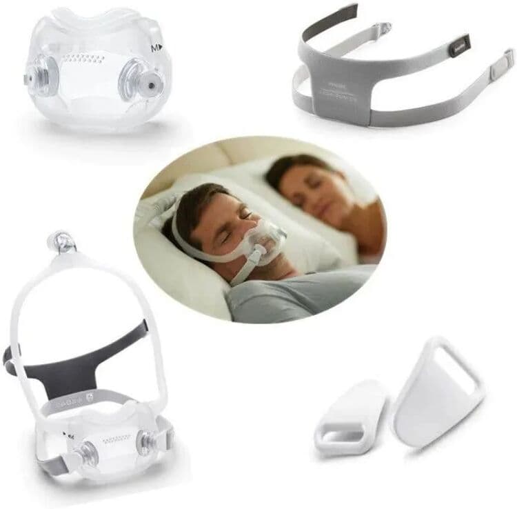 yuwell Original Accessories Cushion Pad for Philips DreamWear Full Ventilator Mouth Nasal Mask Silicone Pad S M MW L Size Cushions