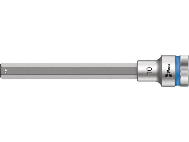 Wera 05003845001 8740 C HF Binnenzeskant Zyklop Bitdop met 1/2-aandrijving met vasthoudfunctie 10 x 140mm