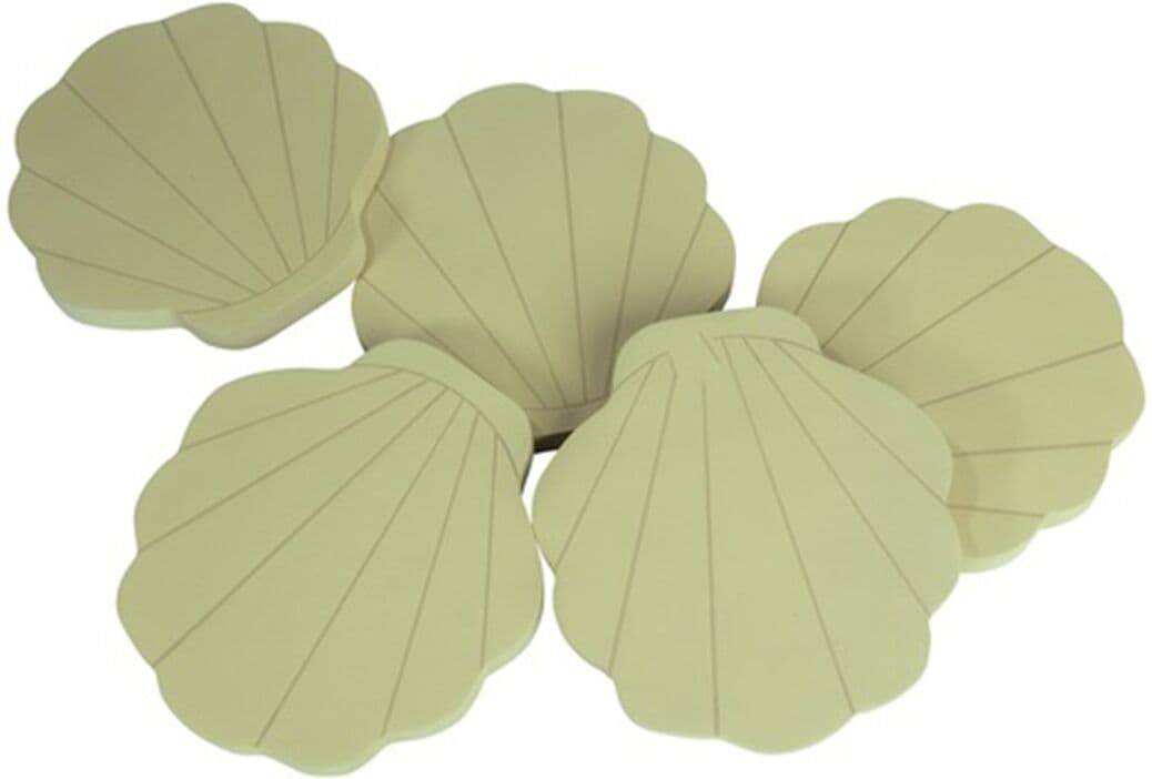 Moes Juguete de goma EVA Set 5 piezas Conchas .