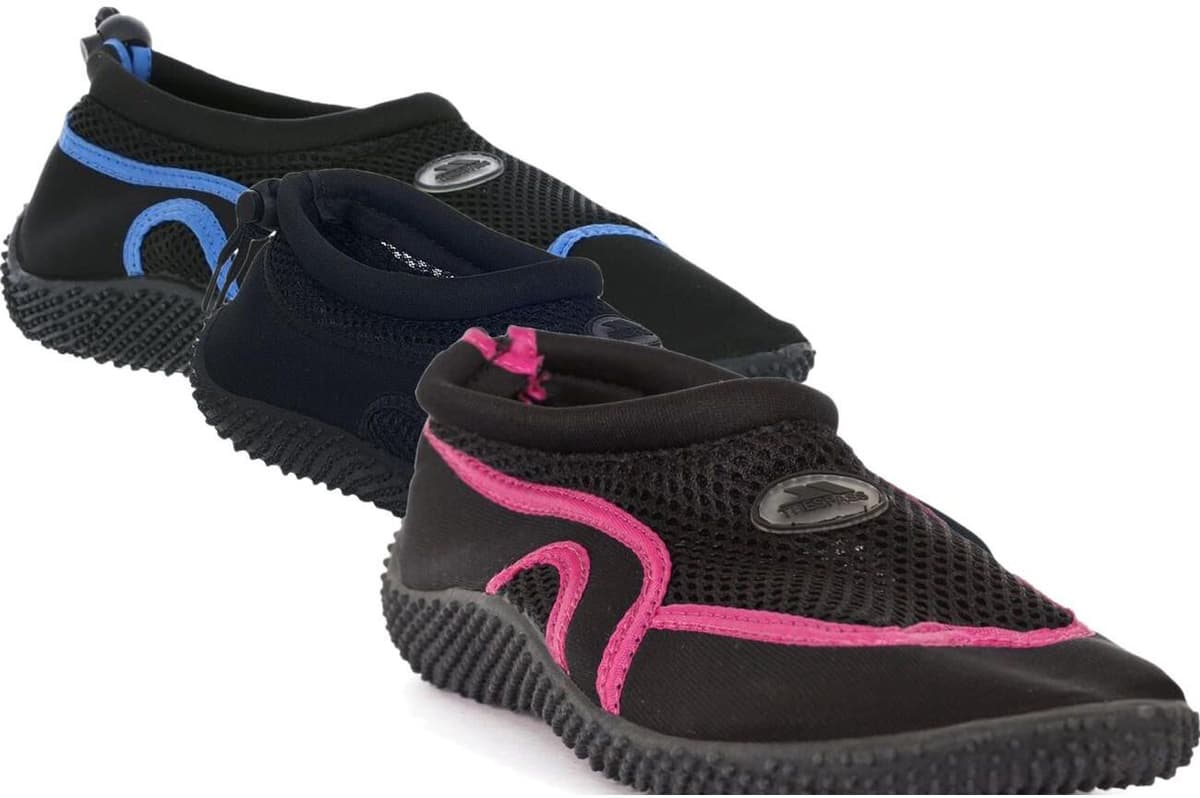 Trespass Paddle - Unisex Aqua Shoe  Black/blue 40
