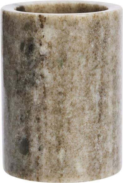 Madam Stoltz Tandborsthållare Marmor Beige
