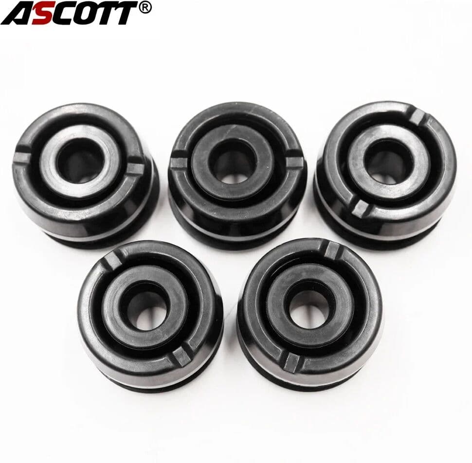 NONE 5pcs Pneumatic Nailer Aftermarket Accessories Cushion Air Nail Gun Bumper Spare Parts for Pneumatic Gun CN55 CN70 CN80