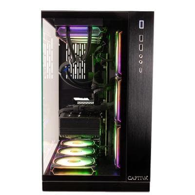 CAPTIVA Gaming-PC "Advanced Gaming I93-122", bunt (schwarz), Microsoft Windows 11 Home (64 Bit), GeForce RTX™ 5060, 32 GB RAM 1.000 GB SSD, Desktop-PCs