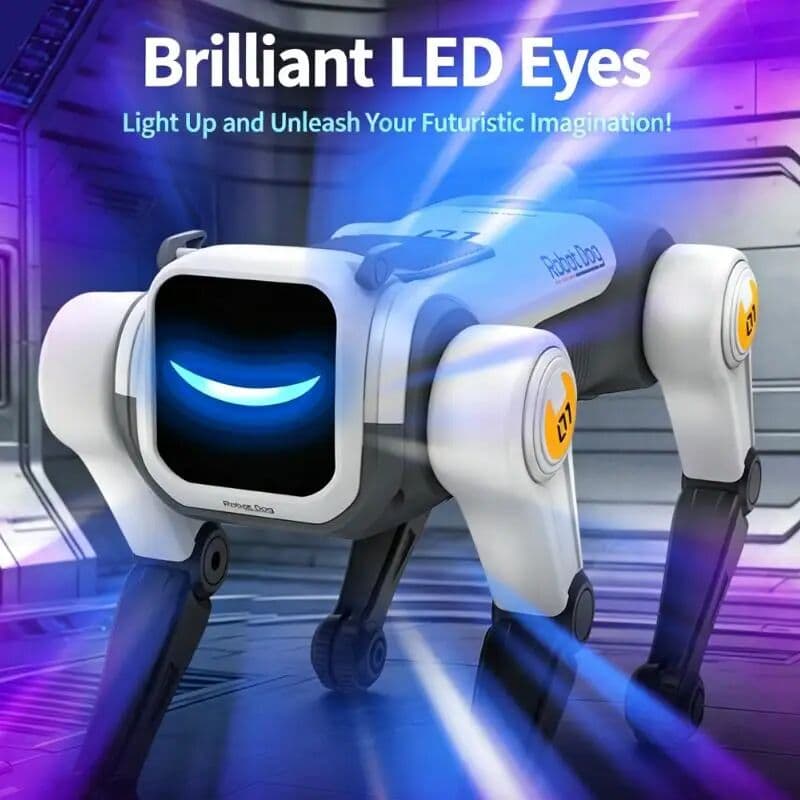 NONE Stunt Remote Control Robot Dog Voice Control Intelligent Programming Bionic Pet Dog Children's Interactive Toy