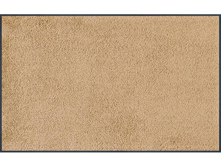 Fussmatte Original Uni, Schmutzfangteppich Gr. 18, beige (sand), B:75cm H:9mm L:120cm, Kunstfaser, WASH+DRY BY KLEEN-TEX, Teppiche, Fussmatte, Schmutzmatte, rutschhemmend, auch als Läufer erhältlich