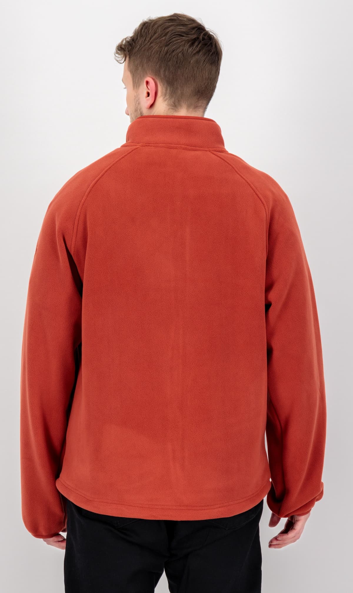 Fleecejacke DEPROC ACTIVE "WAWA BAY", Herren, Gr. 6XL (64), rot (chilli), Fleece, 100% Polyester, regular fit hüftbedeckend, Raglanärmel gerader Abschluss mit Kordelzug, Jacken Fleecejacke, auch in grossen Grössen erhältlich chilli 6XL (64)