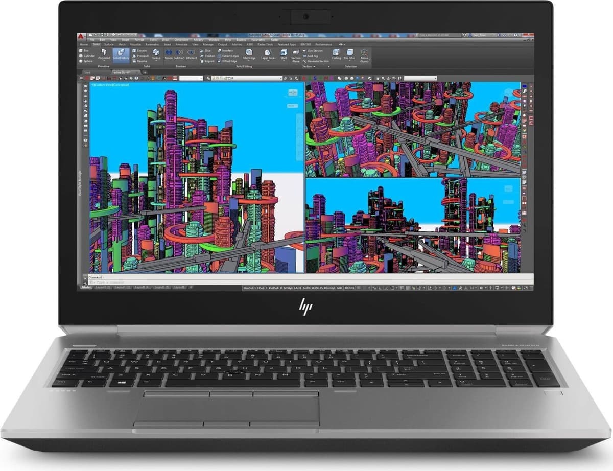 HP ZBook 15 G5   i7-8850H   15.6"   16 GB   1 TB SSD   FHD   P1000 Mobile   Kamera internetowa   Win 11 Pro   DE - Refurbished