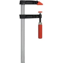 HP Autozubehör, Schraubstock + Zwinge, Temperguss-Schraubzwinge Spannweite 1000 mm Ausladung 120 mm Holzgriff 30 x 8 mm (1000 mm)