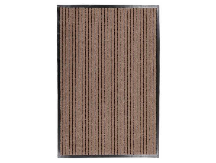Kayoom Fussmatte, Beige, Streifen, rechteckig, 60x90 cm, für Fußbodenheizung geeignet, Teppiche und Böden, Schmutzfangmatten, Fußmatten