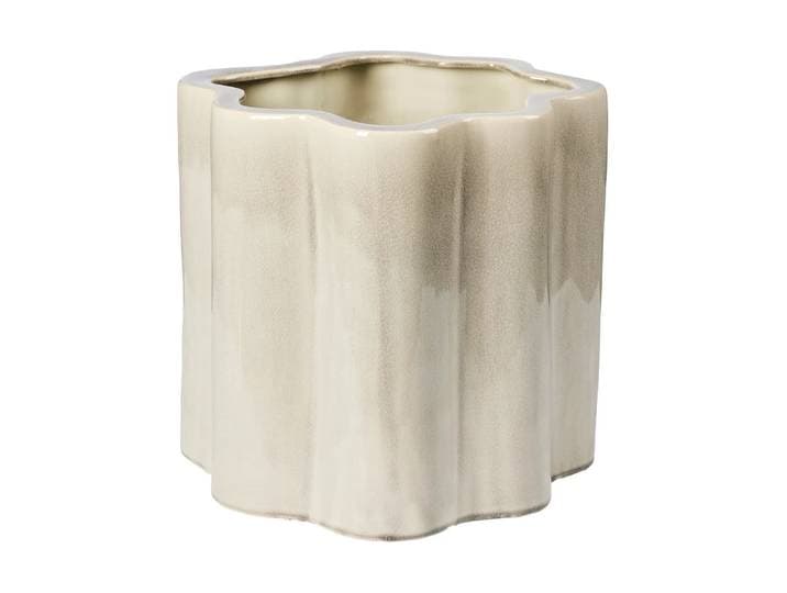 Broste Copenhagen Pot de fleurs Sonja H : 36 cm Rainy Day Grey