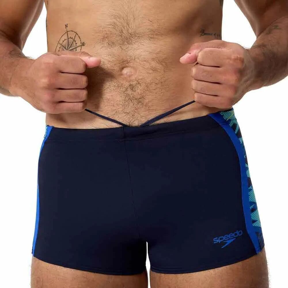 Speedo Bañador Bóxer Hyperboom Splice Peacoat / Deep Sapphrie UK 36