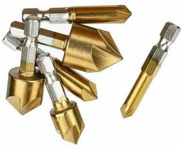 Multicon Wholesale Hub Countersink Drill Bit Set With Hex Shank HSS Woodworking Pilot Bits Countersink Drill Bit Set With Hex Shank HSS Woodworking Pilot Bits