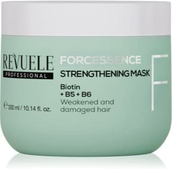 Revuele Professional Forcessence Strengthening máscara fortificante para cabelo danificado e quebradiço 300 ml. Professional Forcessence Strengthening