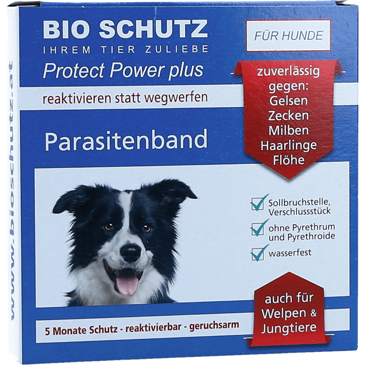 Parasitenband Protect Power Plus Hund