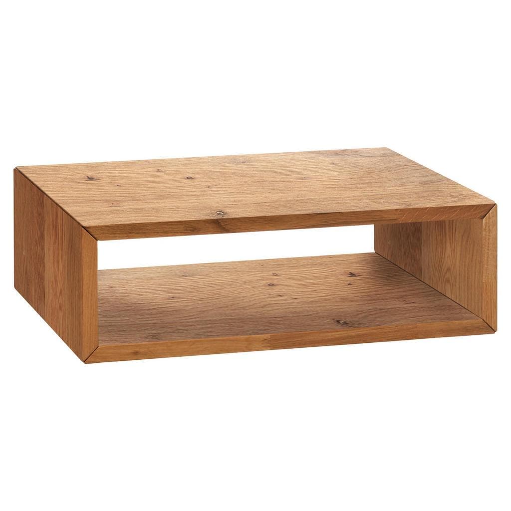 Hasena Nachttisch, Wildeiche, Holz, Wildeiche, massiv, 50x16x41 cm, hängend, Holzmöbel, Holztische, Nachttische Holz