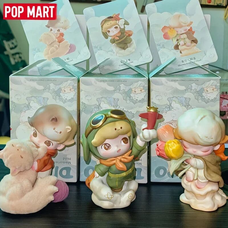 POP MART Original DIMOO Memories We Hold Series Blind Box Surprise Toys Kawaii Action Figure Box Dolls Mystery Xmas Gift Toy