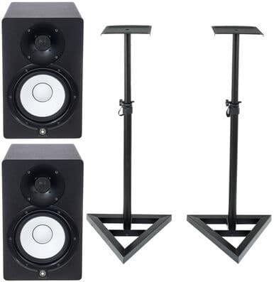 Yamaha HS 7 Stand Bundle Noir