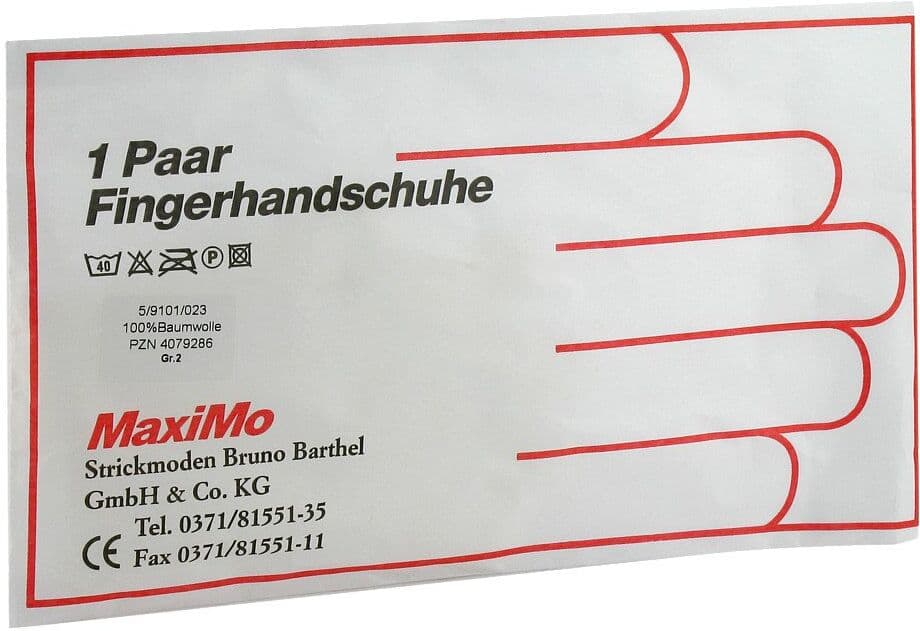 Handschuhe Baumwolle Größe 2 Kinder