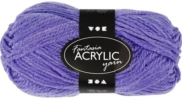 Fantasia Akrylgarn   50g   Lilla