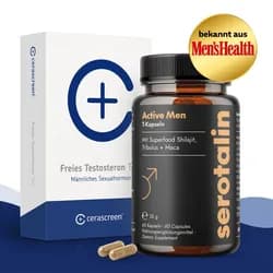 Active Men + cerascreen Testosteron-Test Set