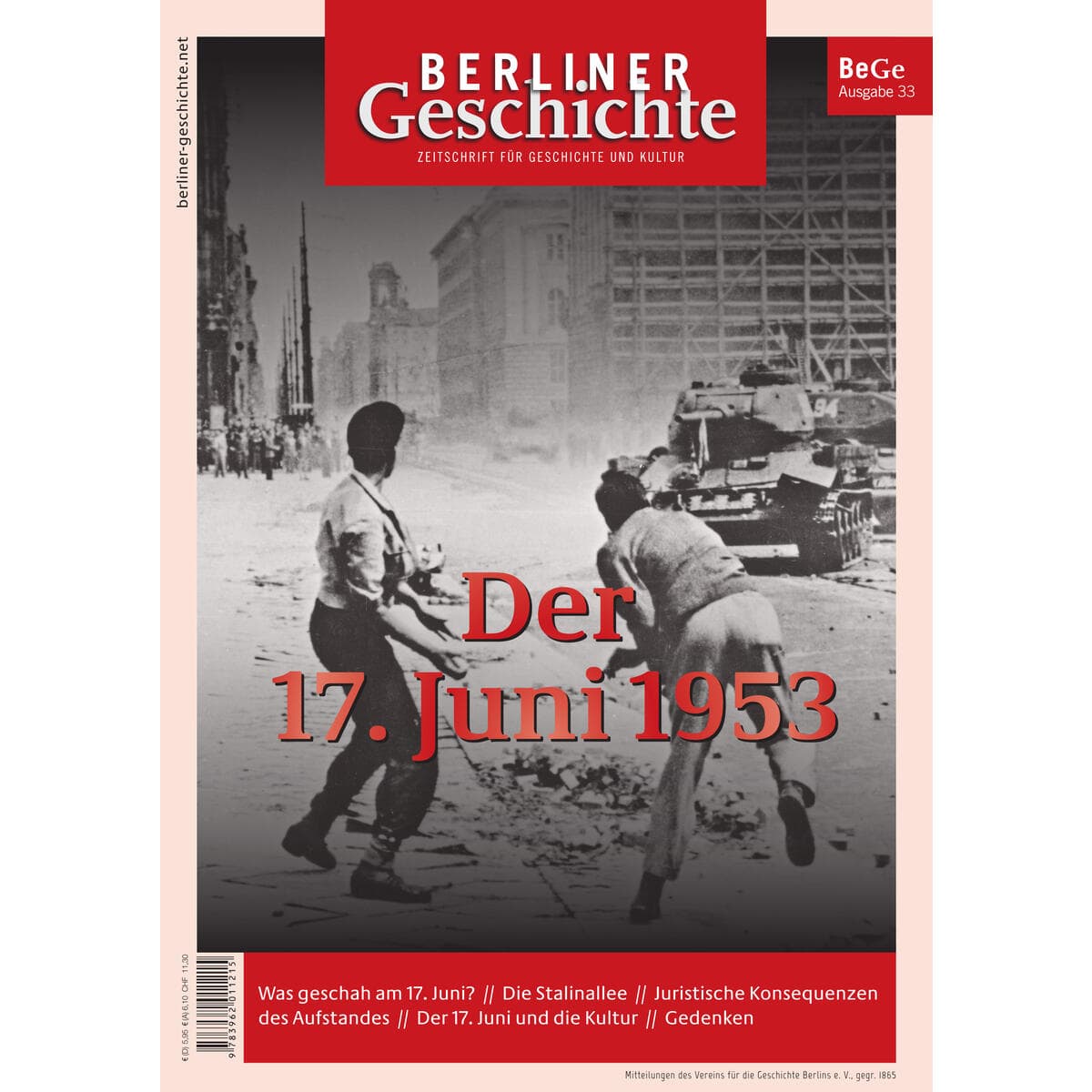 Berliner Geschichte - Zeitschrift für Geschichte und Kultur
