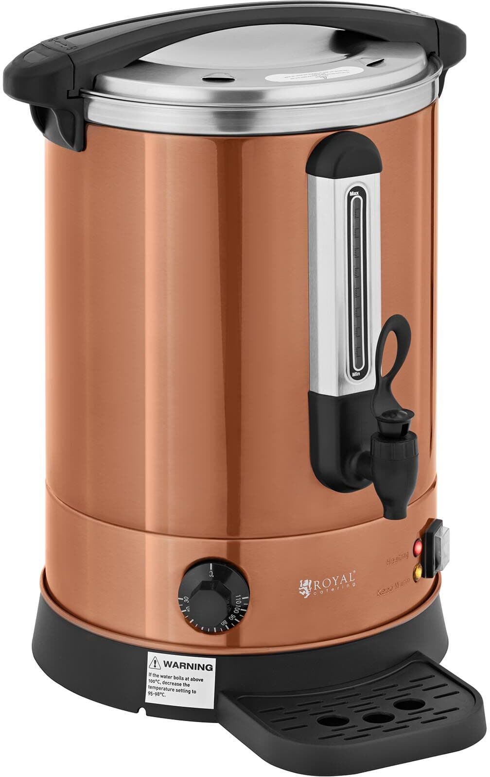 Royal Catering Fierbător - 13.5 L - 2500 W - Portocaliu RC-WBDW14CO