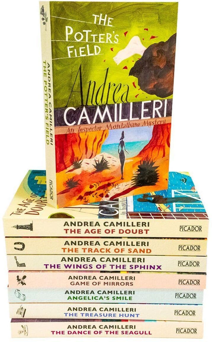 Inspector Montalbano by Andrea Camilleri Books 11-18 Collection Set - Fiction - Paperback Picador