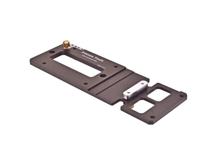 Scie circulaire électrique pour le travail du bois, règle de positionnement à angle droit pour scie sur rail, compatible avec les rails TS55/TS75