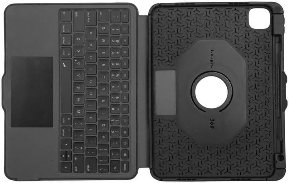 Capa + teclado targus versavu para ipad pro 11 polegadas preta