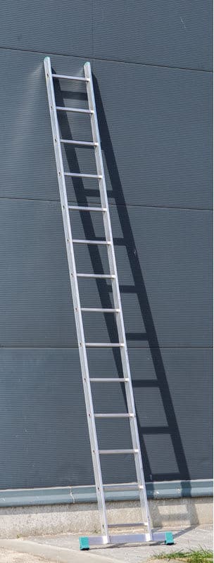 Aluminiowa jednoczęściowa drabina ALVE EUROSTYL, 1x14 szczebli, długość 3,98 m