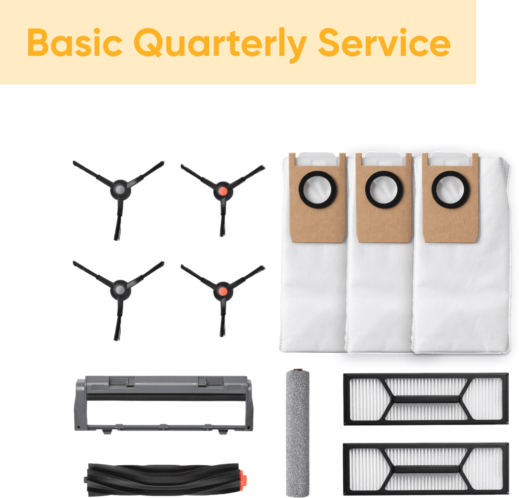 eufy S1 Pro Accessories Subscription Service — Basic Quarterly Service bundle