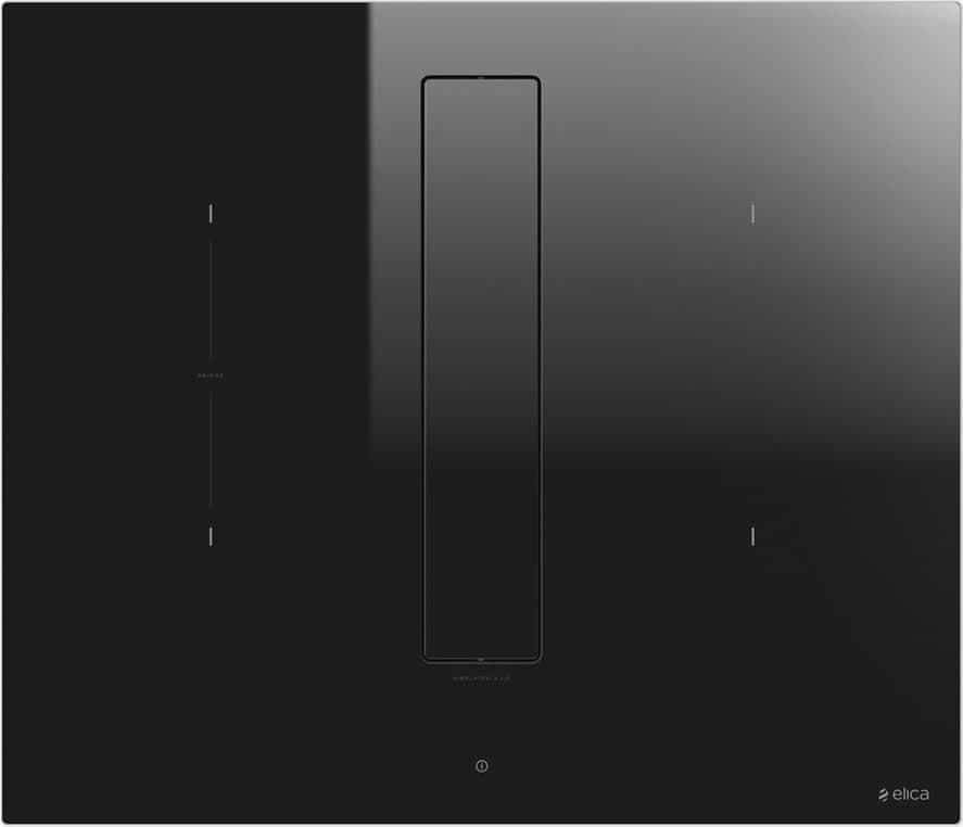 elica Prf0167053 Piano Cottura A Induzione Con Cappa Integrata Aspirante 4 Fuochi Larghezza 60 Cm In Vetro Colore Nero - Prf0167053 Nikolatesla Fit Bl/a/60