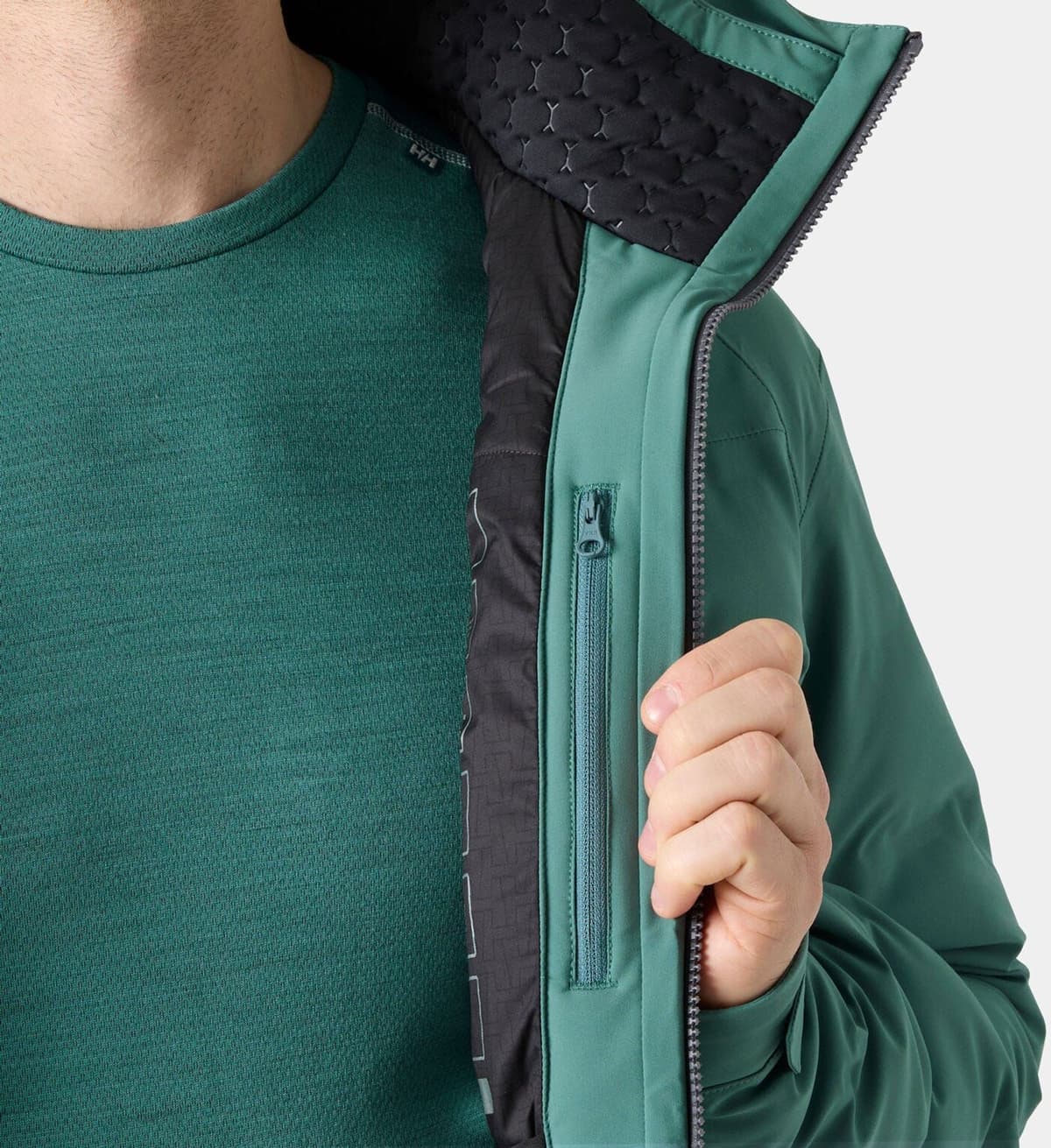Helly Hansen Men’s Alpha Puffy Jacket - Green - S