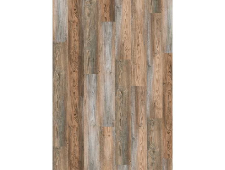 Vinylboden SPC 5mm inkl. Trittschall, Pinienfarben, Kunststoff, 18.3x122x0.5 cm, Europäischer Sicherheitsstandard, pflegeleicht, widerstandsfähig, abriebbeständig, schwer entflammbar, wasserfeste Trägerplatte, feuchtraumgeeignet, stuhlrollengeeignet, mit Trittschalldämmung, Teppiche und Böden, Bodenbeläge, Vinylböden