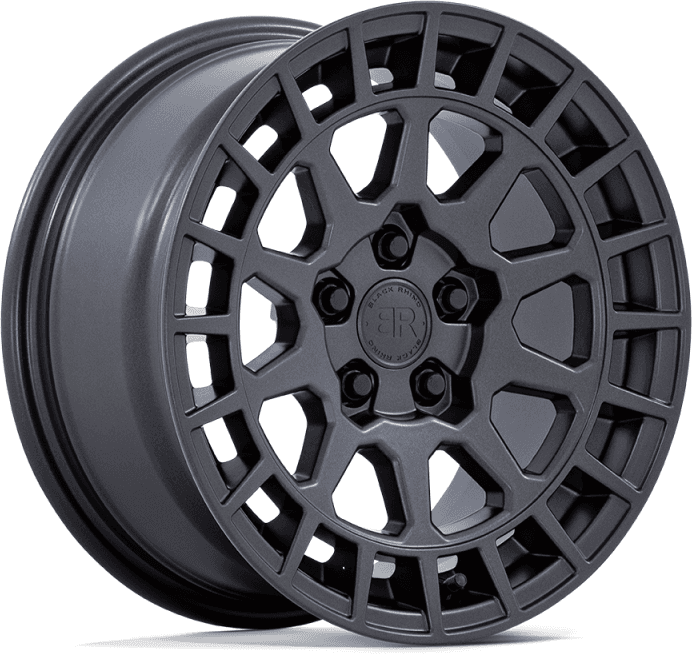 Jantă de Aluminiu, Black Rhino BOXER, 16x7.0, ET 15, 5x114.3, 76.1, Negru