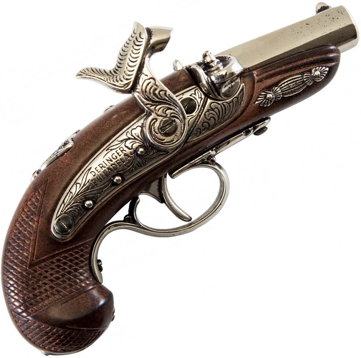 Denix Percussion Philadelphia Deringer Pistol, USA 1862, Replika