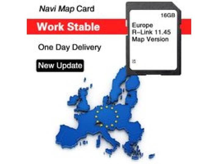 Upgrade kaart GPS navigatie Carminat R-Link 11.45 voor Renault Megane Laguna Kangoo SD kaart auto navigatie 16GB Europa VK 2025
