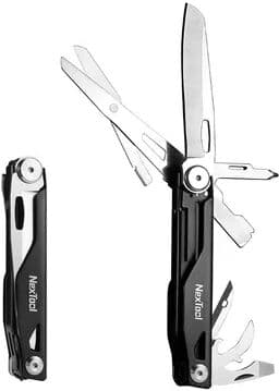 Smart Shopping Spot Multi Tool Folding Knife Survival Kit Outdoor EDC Pocket Knife With Scissors, Screwdrivers, And More. Multi Tool Folding Knife Survival Kit Outdoor EDC Pocket Knife With Scissors, Screwdrivers, And More.