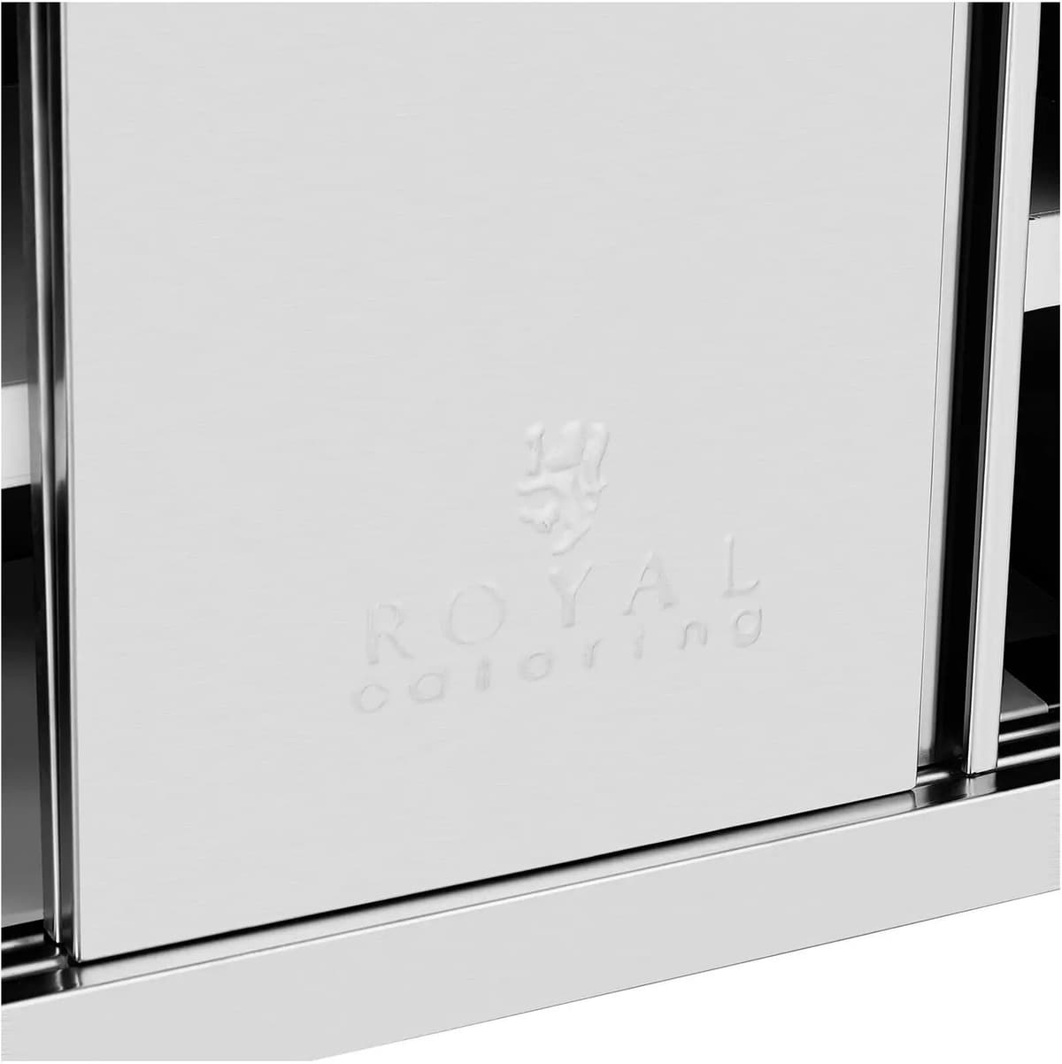 Závěsná skříňka z ušlechtilé ocel – 900 x 400 x 500 mm – 60 kg nosnost na polici - Royal Catering RCAT-90/40/50-C