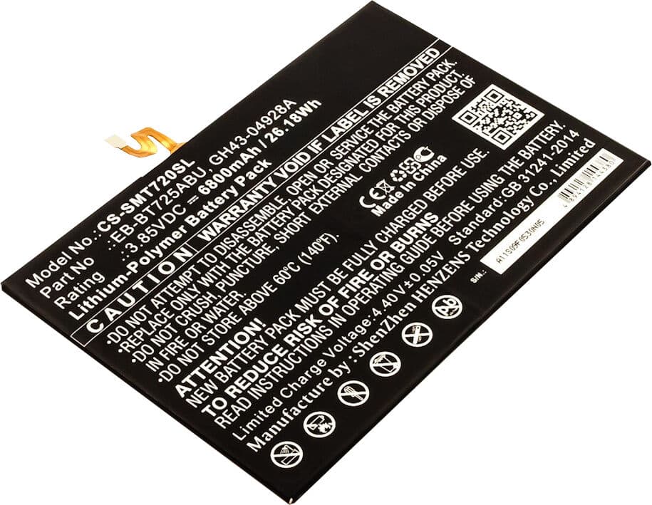 Bateria Compatível EB-BT725ABU, GH43-04928A Samsung (6800mAh)
