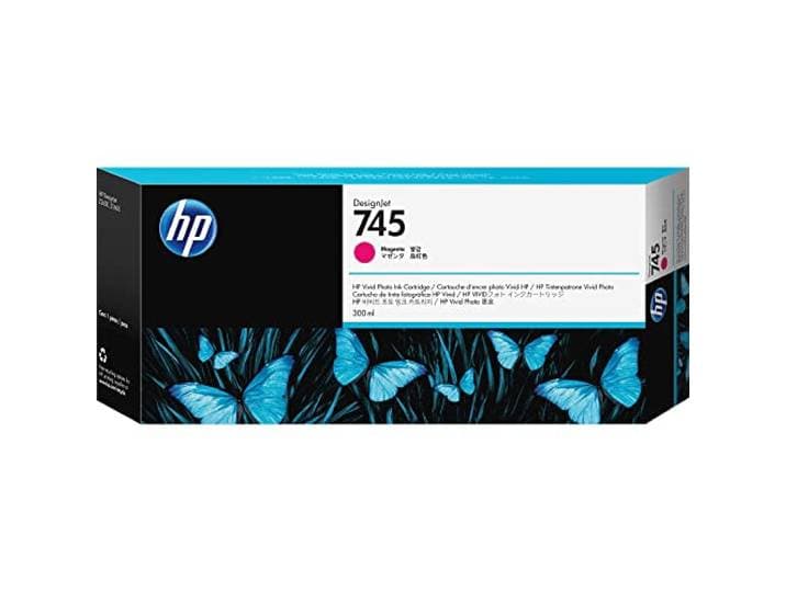 HP 745 Large Format Inktcartridge, Magenta (F9K01A) origineel van HP