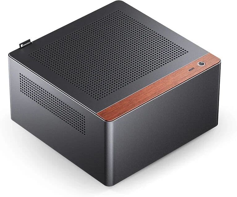 JONSBO NV10 Chassis ITX MINI Full Aluminum  Support 1U FLEX Power Supply Standing or Lying Computer Case