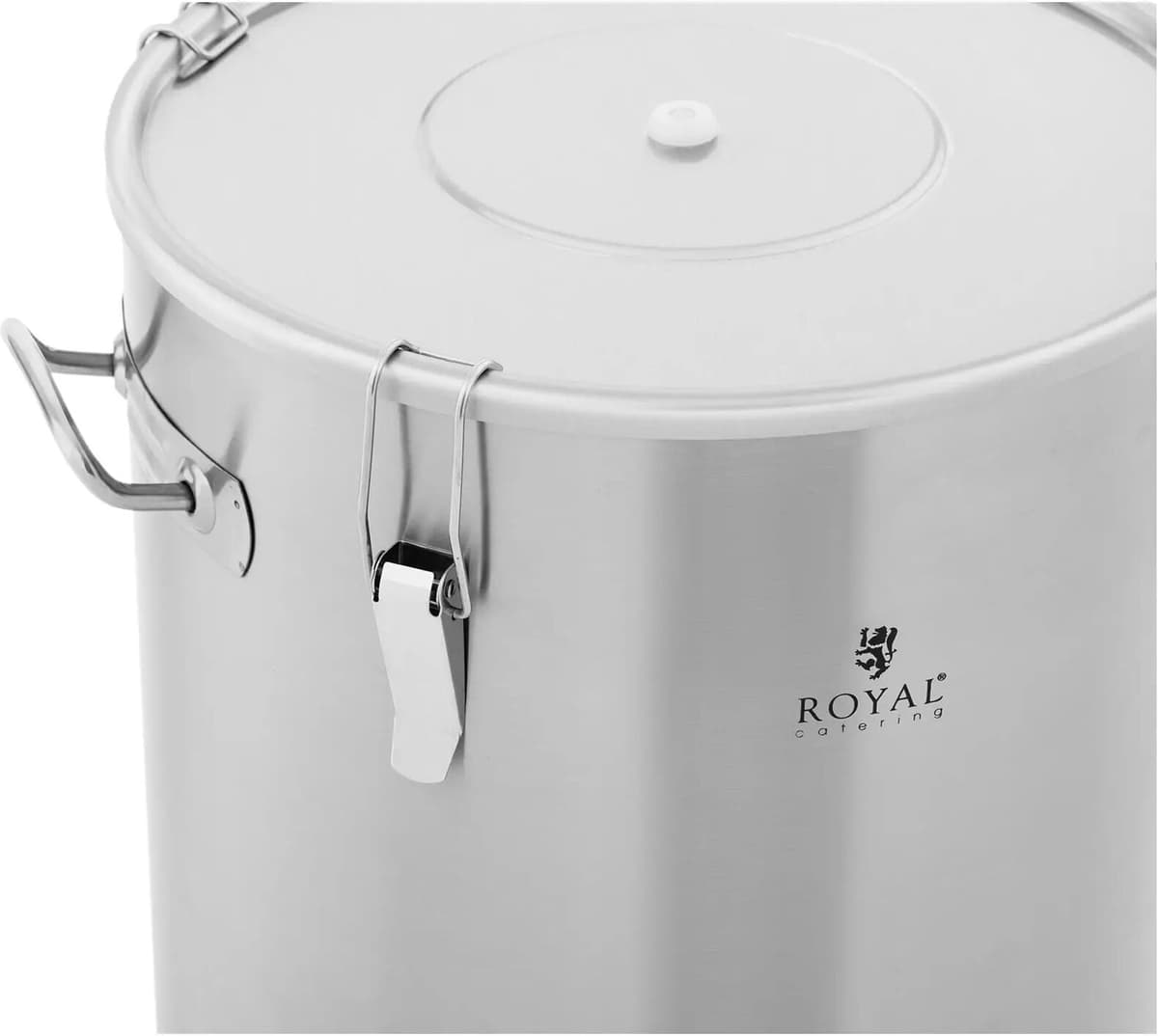 Royal Catering Mäskäyskattila - 60 L - 0 - 40 °C - ruostumaton teräs RCBM-60CF