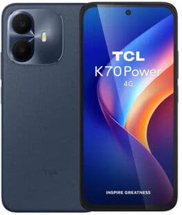 TCL K70 Power 4G 17,3 cm (6.8'') Doppia SIM Android 16.0 USB tipo-C 6 GB 128 GB 6500 mAh Blu