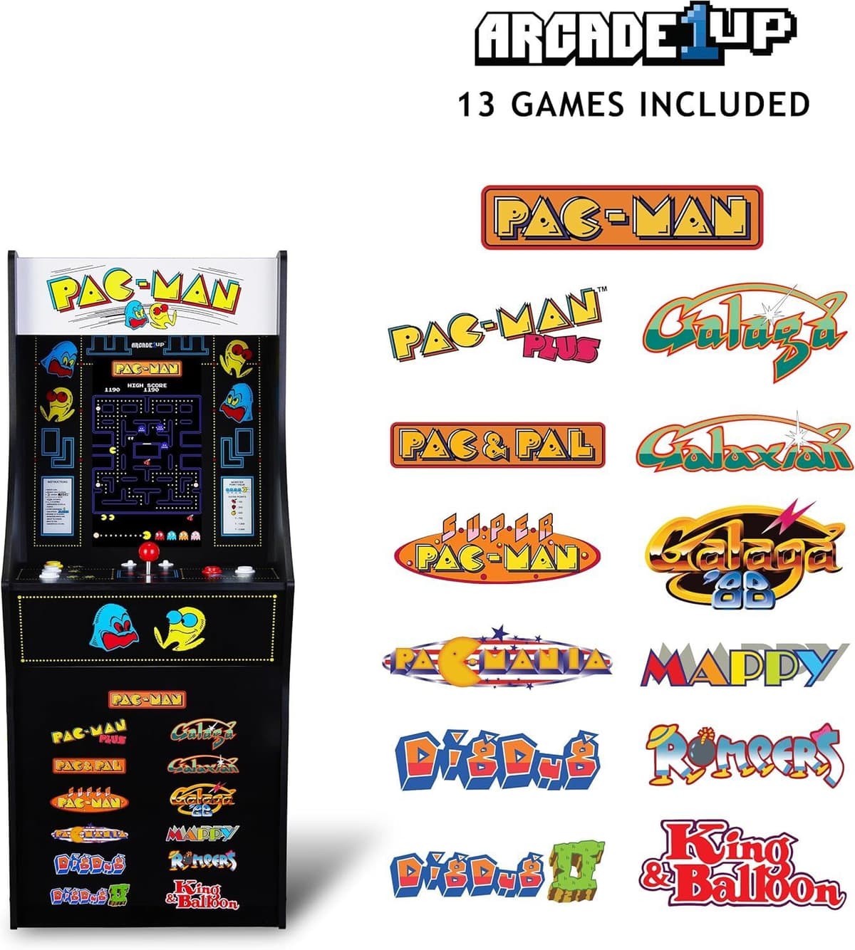 Arcade1Up - Pac Man Classic Slim Edition Arcade -pelikone