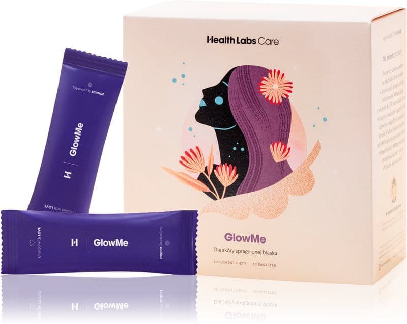 Health Labs Care GlowMe napój kolagenowy instant nadający skórze promienny wygląd smak Raspberry 30 szt.