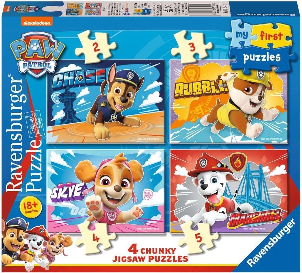 Ravensburger - Paw Patrol My First Puzzle 2/3/4/5p